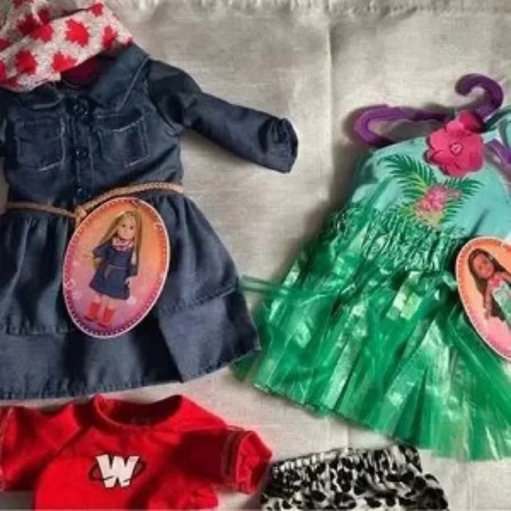 Kids Toy Doll Clothing Set - Multicolor Outfit Pack